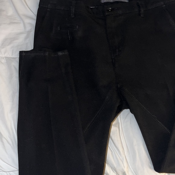 ZARA Men’s size 32 Black Straight Long Trouser Pant - Picture 5 of 9